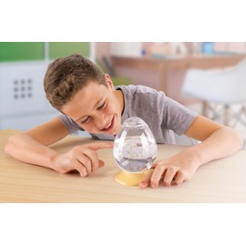 Aqua Dragons Underwater World Eggspress,Giocattolo educativo STEM,Set acquario,crescere un animale domestico facile per i bambini - Include serbatoio, cibo, uova, cucchiaio di cibo e pipetta- Turchese