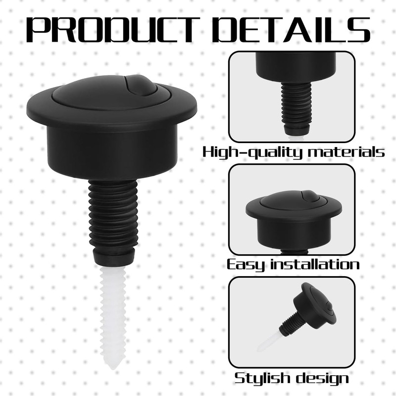 Dual Flush Toilet Push Button, Adjustable Toilet Flusher Button, Toilet