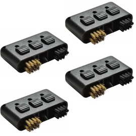 4Pcs Golf Club Cleaning Brush, 3in1 Retractable Design Pocket Size Cleaning Club Groove Slot Putter Wedge Ball Golf Bag Accessories