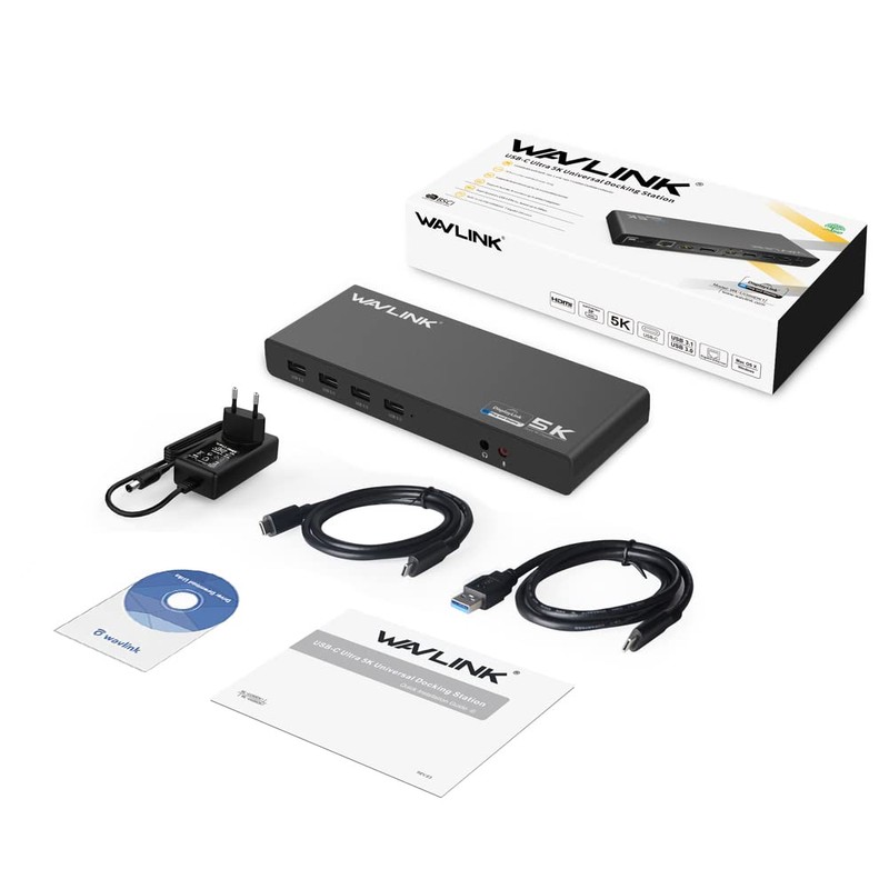 WAVLINK Dual Display Docking Station