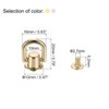 uxcell 8 Pieces Ball Post Head Button Studs with D
