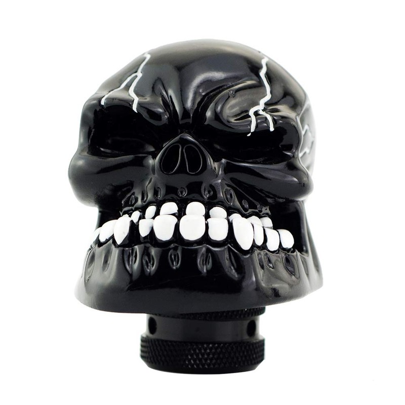 Mavota - Pomos de cambio automáticos manuales de calavera negra