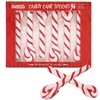 Fruidles Christmas Candy Canes Spoons Suckers, Peppermint Flavor in Box