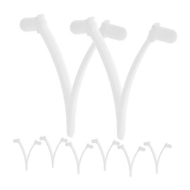 BESPORTBLE 2sets Swimming Pool Brush Clips Replacement v Type Clip for Pool Accessories 8pcs*2