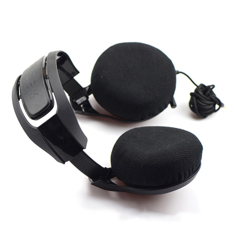 Gatuida 6pcs Stretchable Fabric Ear Headphone Covers Washable and Ear