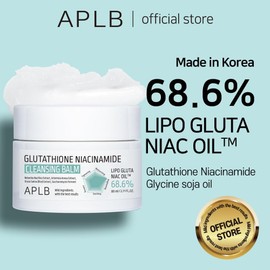 Bálsamo limpiador de glutatión y niacinamida LIPO GLUTA NIAC OIL™ 68,6% 2,71 FL.OZ/Cuidado de la piel coreano, Desmaquillante para pieles sensibles, Hidratante, Cuidado de los poros