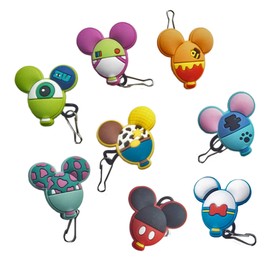 AVIRGO Zipper Pulls Zipper Tab Zipper Tags Pulls Zipper Extension Zip Fixer for Backpacks, Jackets, Luggage, Purses, Handbags Party Favors Set of 16