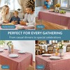 JEMIDI Washable Tablecloth Oilcloth – Waterproof PVC – Oilcloth Wipe