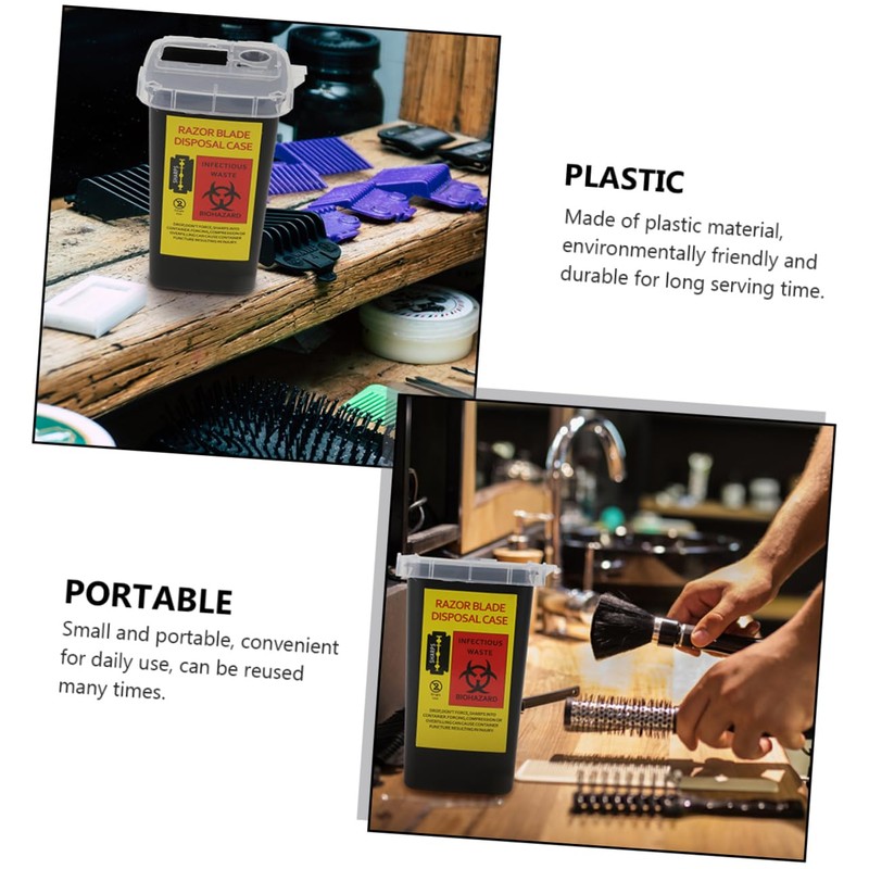 DOITOOL 2 Pieces Boxes Blade Storage Box Blade Bin Container