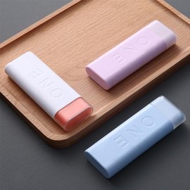 Simple one-day sliding portable pill case white