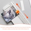 6 Orange Cutter Heads, Sliding Cutter, Bidirectional Cutter, Suitable for