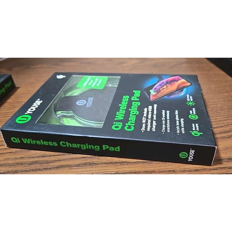 U YOUSE Youse Qu Wireless Charging Pad Black