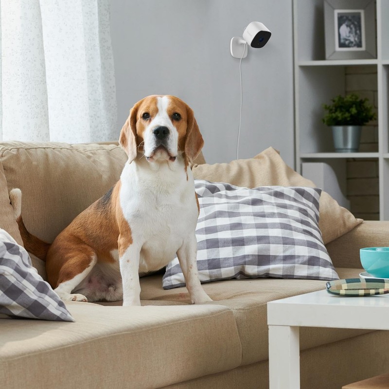 Swann EVO 2K Indoor Wi-Fi Security Camera, Two-Way Audio, True
