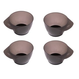GSHLLO 4 PCS Plastic Hair Color Mixing Tint Bowls - Hair Dye Tinting Tools for Salon Hairdressing