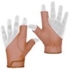 Daskz Leathers Archery Bow Glove – 100% Leather Half Thumb