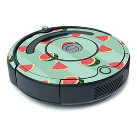 MightySkins Skin for iRobot Roomba 675 Minimal Coverage - Watermelon Patch | Protective, Durable, and Unique Vinyl Decal wrap Cover | Easy to Apply, Remove, and Change Styles | Made in The USA