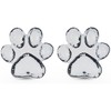 Whitewash Paw Print Metal Knob – Premium Decorative Knobs for