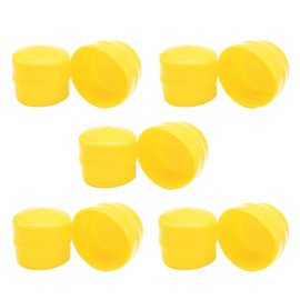 （10Pack）M143338 Axle Yellow Cap Bearing Cover Compatible with John Deere Series Lawn Mower