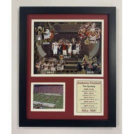 Alabama Crimson Tide | Dynasty | 12"x15" Framed Photo Collage