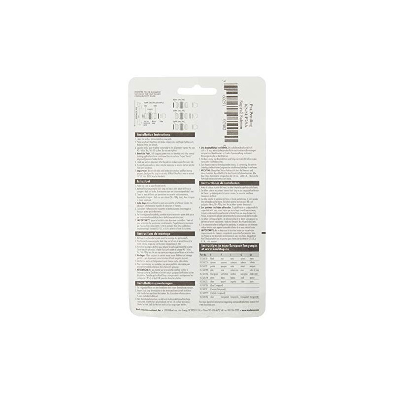 Kool Stop Supra 2 Bicycle Brake Shoes, Threaded, Salmon