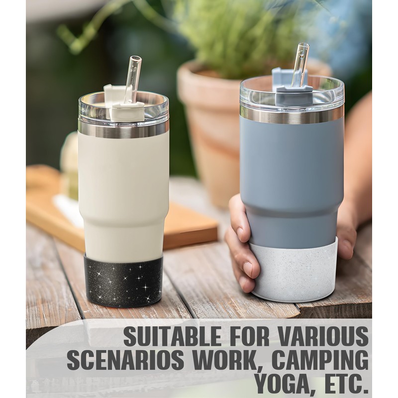 Nearockle Cup Sets 2 Pieces Starry Sky White + Black