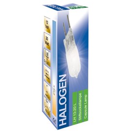 Transmedia LH13-20L Pin Base Halogen Bulb 12V 20W G6.35 Warm White