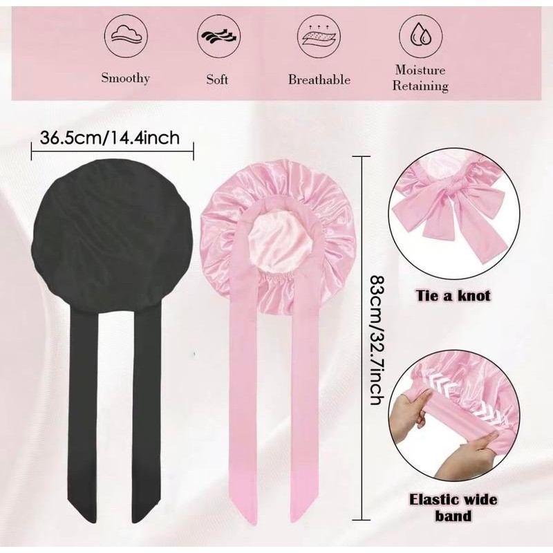 Silk Single-Layer Hair Bonnet - Breathable Design for Your Hair