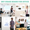 H-Qprobd 3' x 2' Whiteboard Dry Erase White Board for