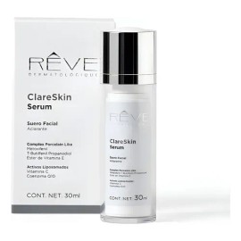 Reve Dermatologique ClareSkin Serum 30ml Aclarante Control Manchas Vitamina C Vitamina E Ilumina Tono