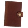 Parliky Slim Leather Card Holder Compact Mini Wallet for Business