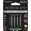 Eneloop Panasonic BK-4HCCA6BA pro AAA High-Capacity Ni-MH Pre-Charged Rechargeable Batteries,