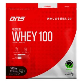 DNS プロテインホエイ100 プレミアムチョコレート風味 315g 水で飲める プロテイン WPC ホエイたんぱく質 筋トレ お試し トライアル