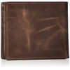 Fossil ML3771 DERRICK RFID PASSCASE Bi-Fold Wallet, Braun