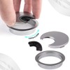 NDGTC Cable Grommet – Set of 4 Metal Desk, Feed-Through