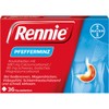 Rennie Peppermint Relieves Heartburn and Acid-Related Stomach Discomfort, 36 Chewable