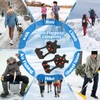 UNITACKLE Anti Slip Ice Cleats, Ice Snow Traction Cleats for