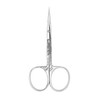 STALEKS Exclusive 10 Professional Cuticle Scissors 23 mm and Leather