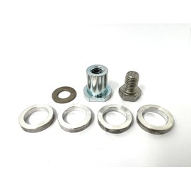 Wellerwerkzeuge WELLERWERZEUGE I Groove Milling Adapter M14 for Angle Grinder up to 24 mm Groove Width Slot Machine Adapter Wall Chaser