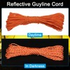 PATIKIL 65ft Reflective Guyline Camping Paracord 2mm Tent Cord Guyline