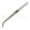 Jewellers Tools 2 STEEL ANGLED TWEEZERS : Self Cross Locking