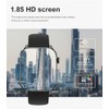 LOLO Smartwatch Hombre y Mujer Reloj Inteligente Negro Impermeable