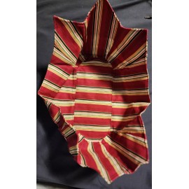 Longaberger 2006 Nature's Garland Holiday Stripe Basket Liner 23363166 New!!!!!!