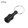 sourcing map 6PCS Bit Holder 1/4" Hex Shank Portable Aluminum