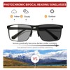 UXAOSVME Progressive Multifocus Reading Glasses Anti Blue Light Photochromic/Bifocal Reading