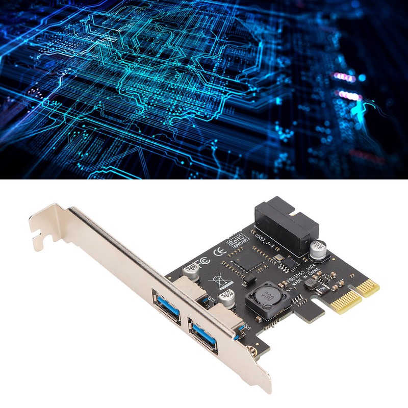 PCIE to USB 3.0 Expansion Card SUU3055N Desktop Usb3.0 19/20PIN
