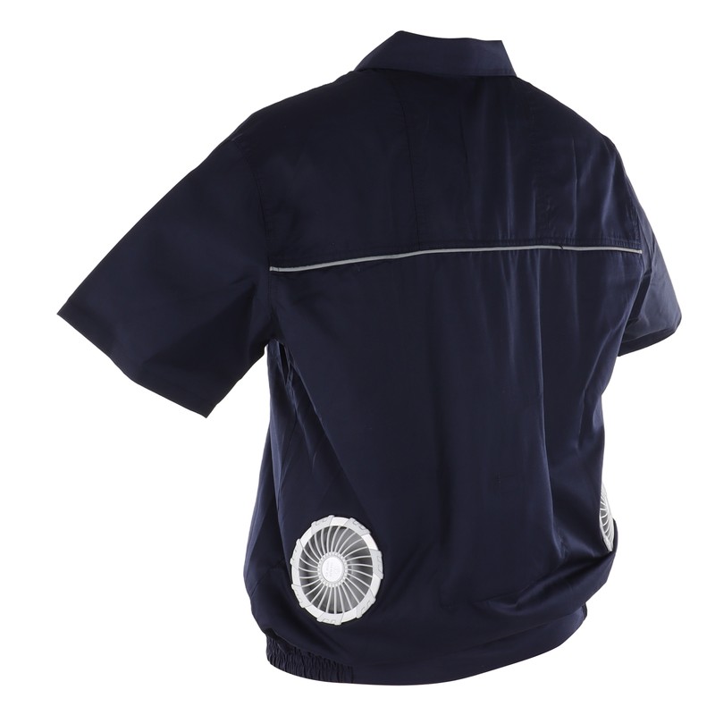 USB Cooling Jacket with Fans Short Sleeve USB Cooling Fan