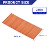 sourcing map 23 Gauge Headless Pins Nails, Metal 1" Length