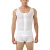 Underworks Mens Gynecomastia Chest Binder Vest X-Large White