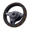 Colorful Butterfly Print Steering Wheel Cover