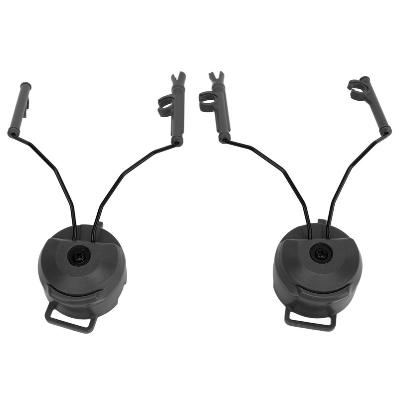 2PCS Headset Helmet Adapter Nylon Helmet Arc Rail Suspension Headset